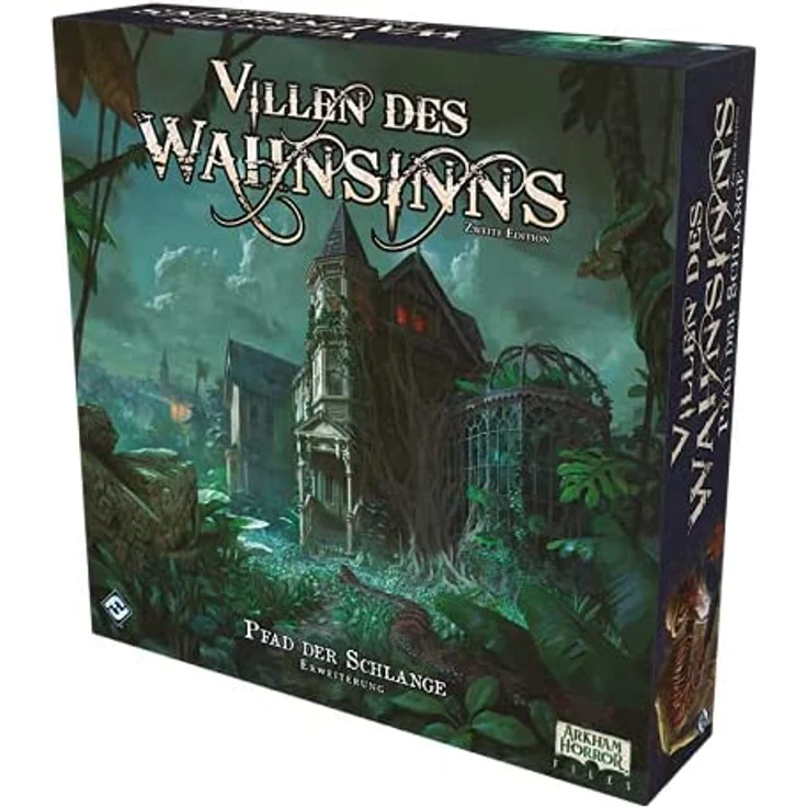 Asmodee Villen des Wahnsinns - Pfad der Schlange - Brettspiel, Erweiterung, 2. Edition – Bild 8