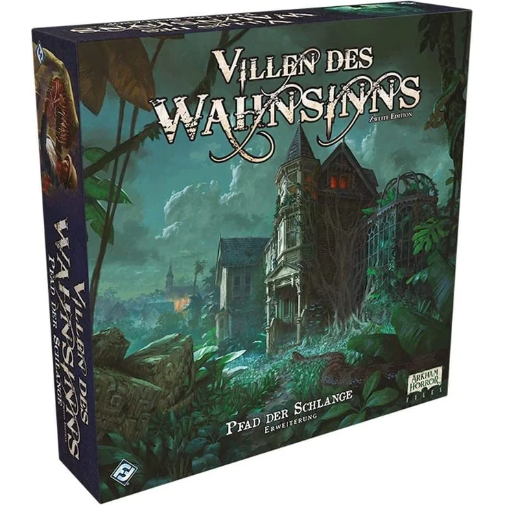 Asmodee Villen des Wahnsinns - Pfad der Schlange - Brettspiel, Erweiterung, 2. Edition – Bild 1