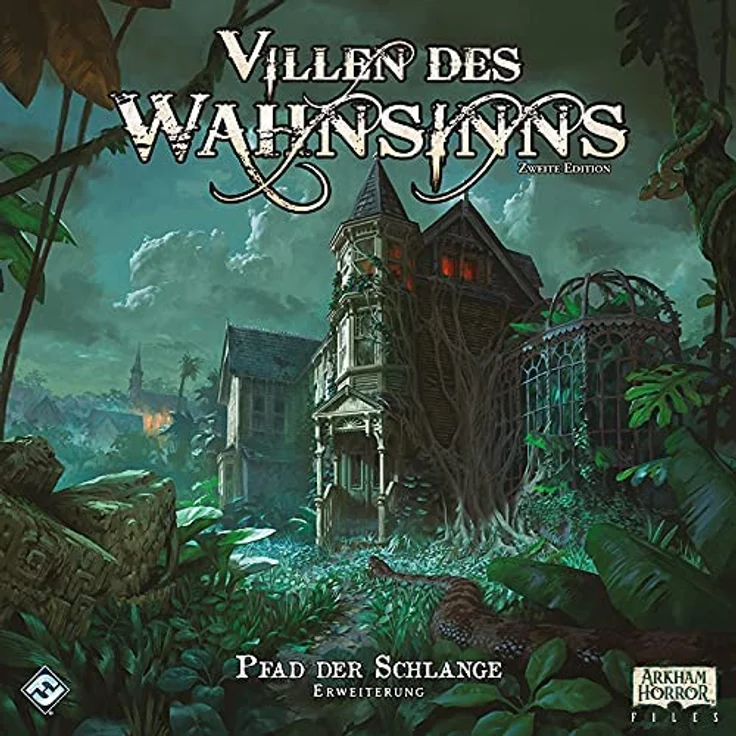 Asmodee Villen des Wahnsinns - Pfad der Schlange - Brettspiel, Erweiterung, 2. Edition – Bild 2