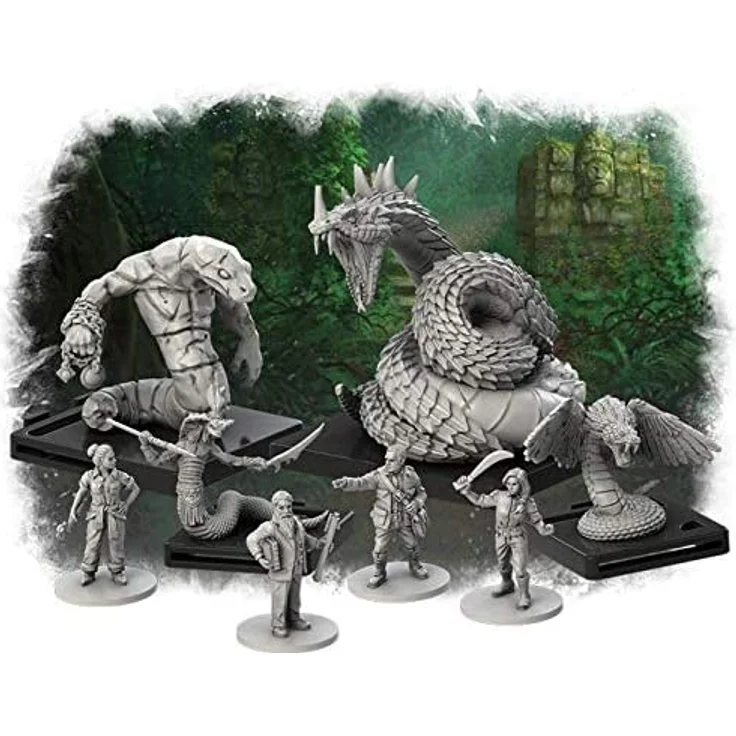 Asmodee Villen des Wahnsinns - Pfad der Schlange - Brettspiel, Erweiterung, 2. Edition – Bild 5