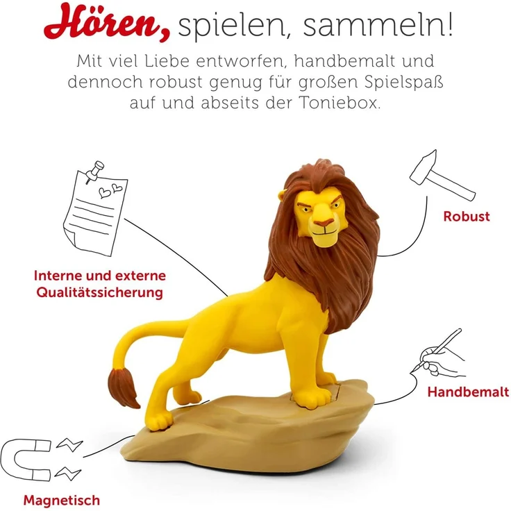 Tonies Disney 'Der König der Löwen', Hörfigur mit 48 Minuten Spielzeit, ab 4 Jahren – Bild 5