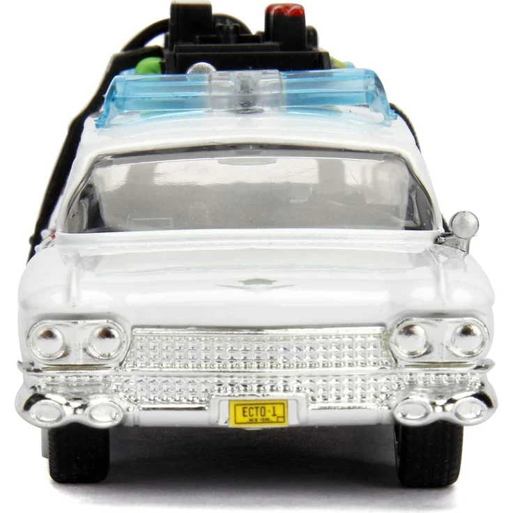Jada Toys 253232000 Ghostbuster ECTO-1, Auto, Spielzeugauto aus Die-cast, Türen zum Öffnen Maßstab 1:32, weiß – Bild 7