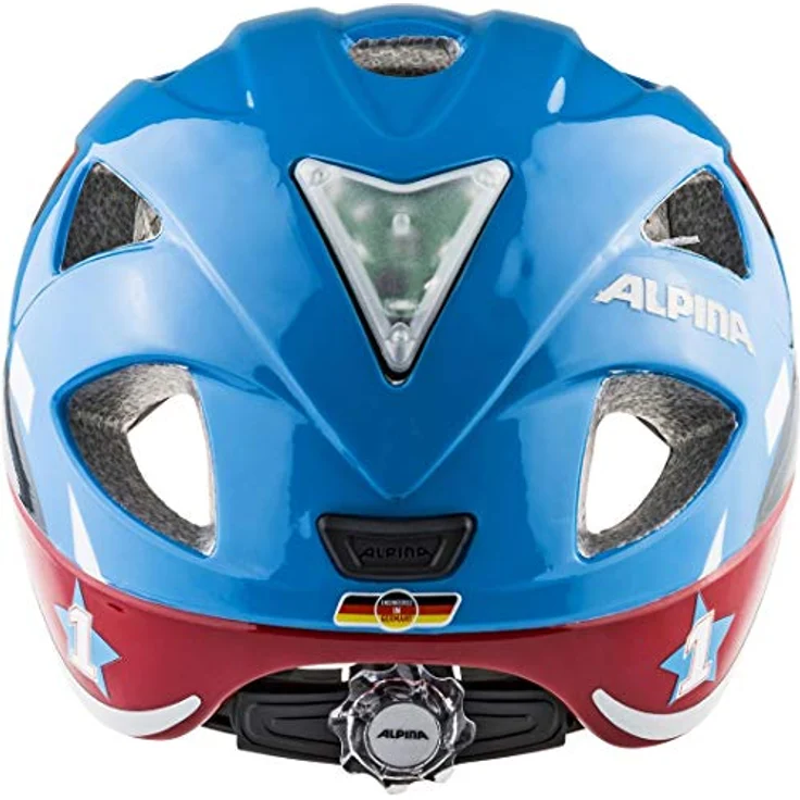 Alpina Kinderhelm Ximo Flash red car Gr. 49-54 cm – Bild 7