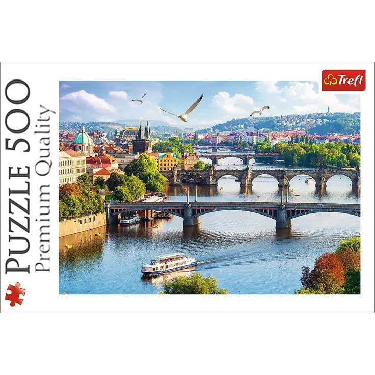 Puzzle 500el Prague Czech Republic 37382 TREFL