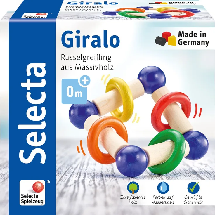 Selecta 61025 Giralo, Greifling eckig, 12 cm