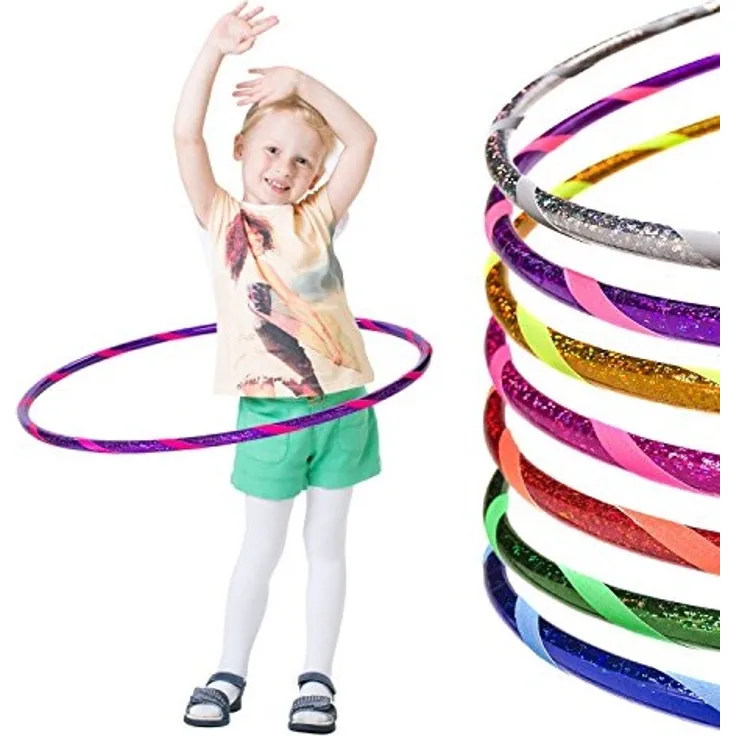 Glamour Kinder Hula Hoop, Ø60cm, Violett-Pink