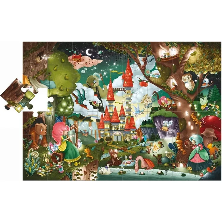 Lisciani 47239 - Giant Puzzle - The Magic Castle
