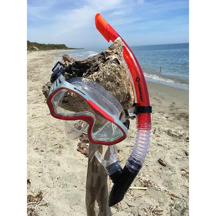 Schildkröt Schnorchelset Fiji 2-teilig, Brille, Schnorchel, ABC Set, Tauchset für Erwachsene und Jugendliche, hochwertiges Silikon, cooles Design, perfekte Passform, im Blister, 940012 – Bild 4