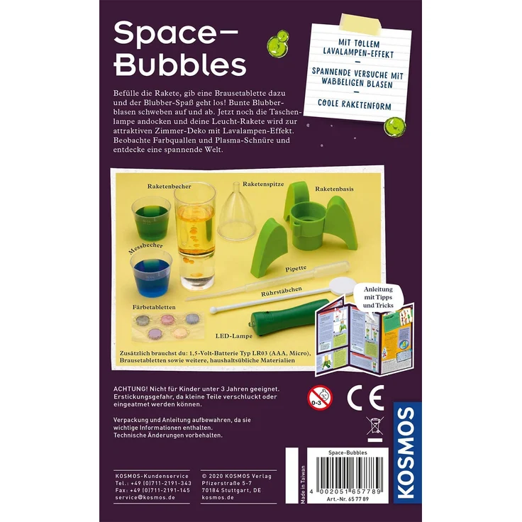 Kosmos Mitbringexperimentierkasten Space-Bubbles – Bild 3