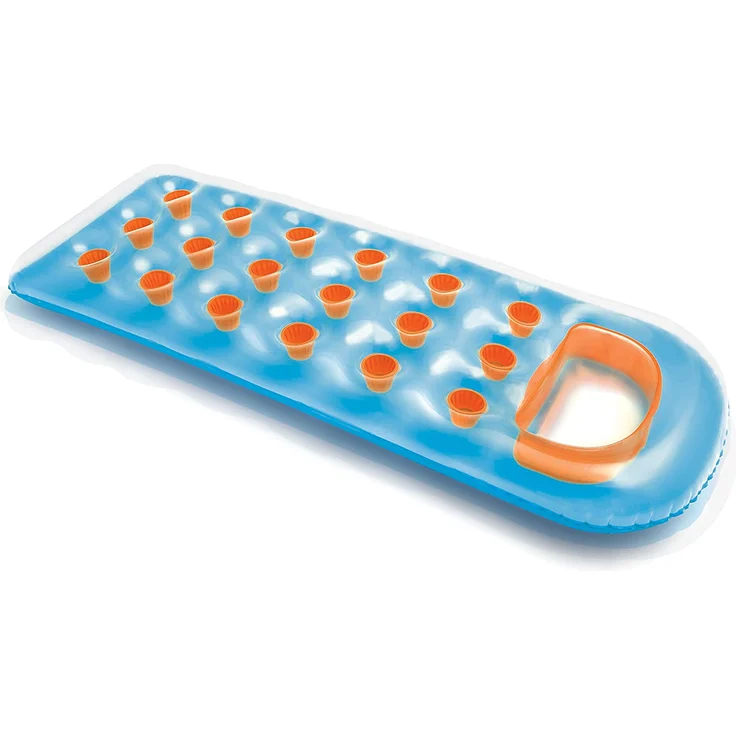 Intex 59895 18-Pocket Suntanner Mat Luftmatratze, 188x71 cm - 1x Luftmatratze, zufällige Farbauswahl – Bild 6