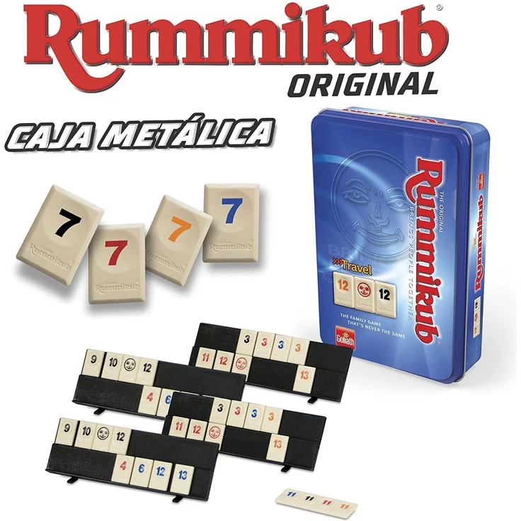 Goliath – Rummikub Reise-Set in Metalldose – Bild 5