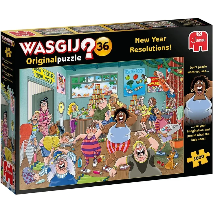 jigsaw Wasgij Gute Vorsätze! 68 x 49 cm 100 Stück