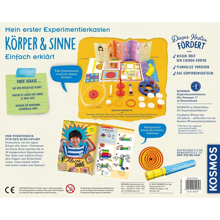 KOSMOS - Mein erster Experimentierkasten - Körper & Sinne – Bild 6