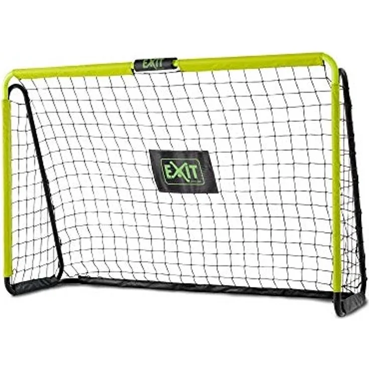 EXIT Tempo stählernes Fußballtor 180x120cm - grün/schwarz