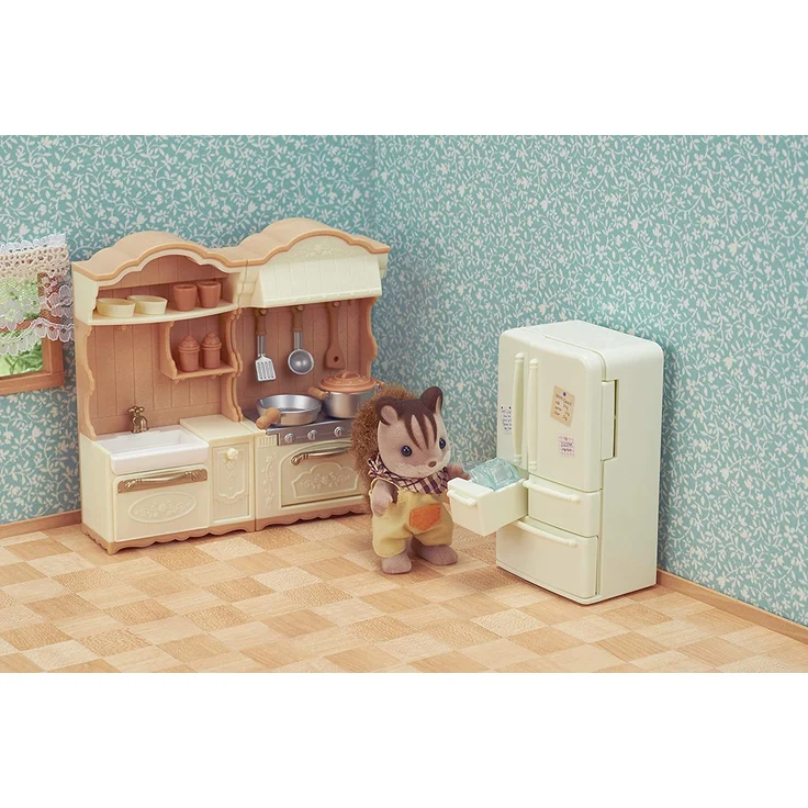 Sylvanian Families - 5341 - Landhaus Küche mit Kühlschrank NEU – Bild 6