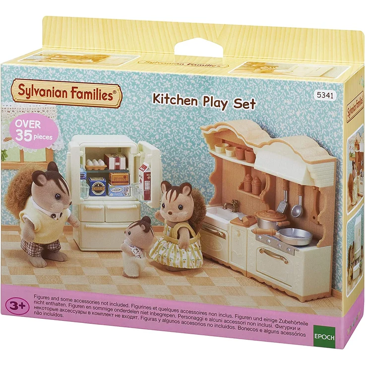 Sylvanian Families - 5341 - Landhaus Küche mit Kühlschrank NEU – Bild 10