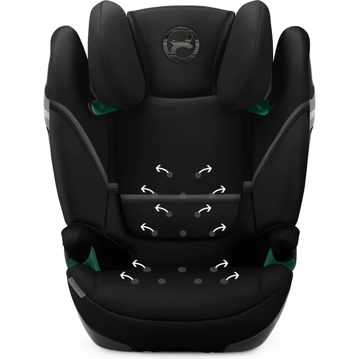 Cybex Kindersitz Solution S2 i-Fix Moon Black – Bild 6