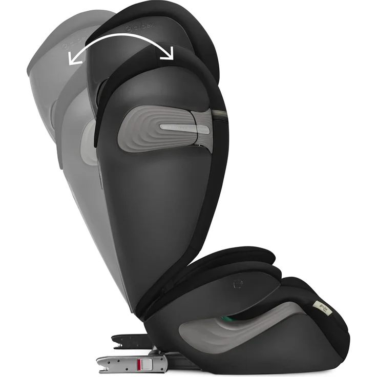 Cybex Kindersitz Solution S2 i-Fix Moon Black – Bild 7