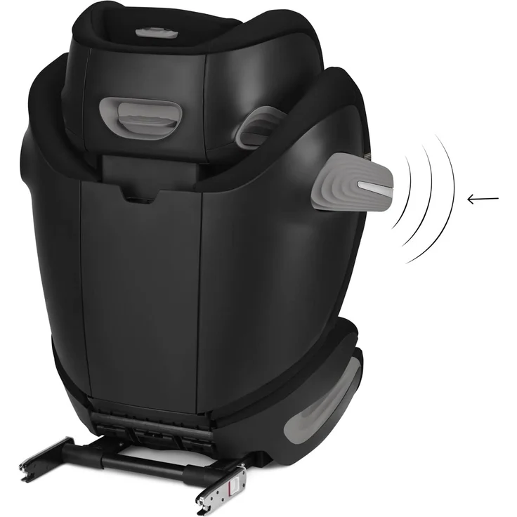 Cybex Kindersitz Solution S2 i-Fix Moon Black – Bild 8