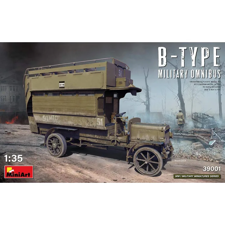 MiniArt 39001 B-Type Military Omnibus