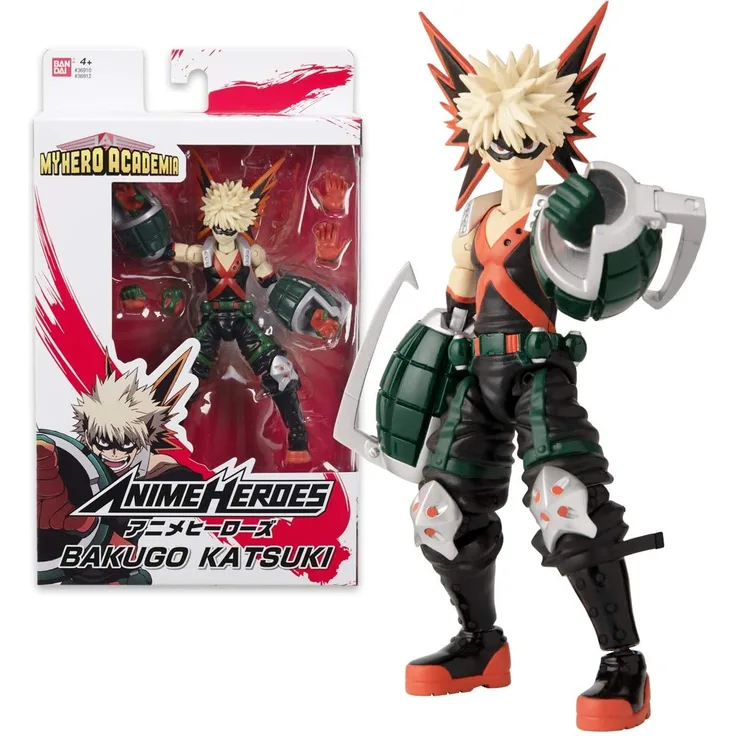 BANDAI Anime My Heroes Academia – Anime-Heldenfigur17 cm – Bakugou Katsuki – 36912, Mehrfarbig