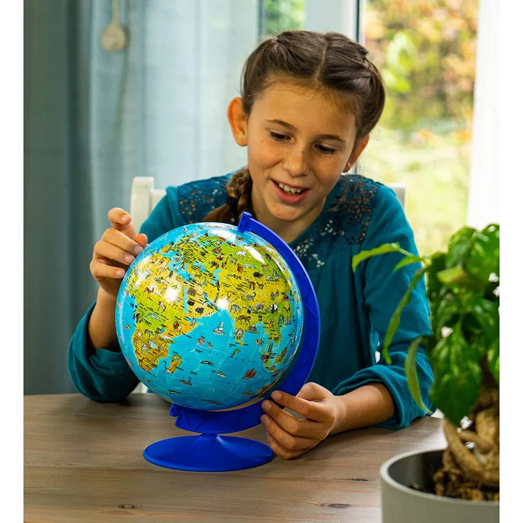 Ravensburger Globus für Kinder 180 Teile 3D-Puzzle – Bild 6