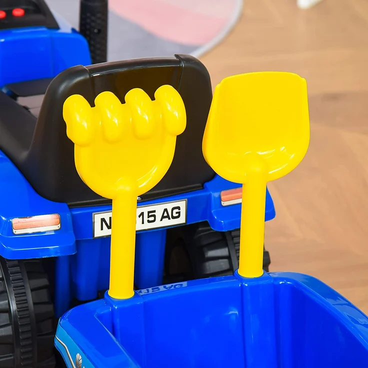 Rutscheauto mit Anhänger und Zubehör – Bild 8