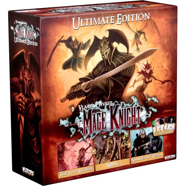 Pegasus 'Mage Knight - Ultimate Edition' Brettspiel, englisch, ab 14 Jahren, 1-5 Spieler, 60 - 240 min Spielzeit