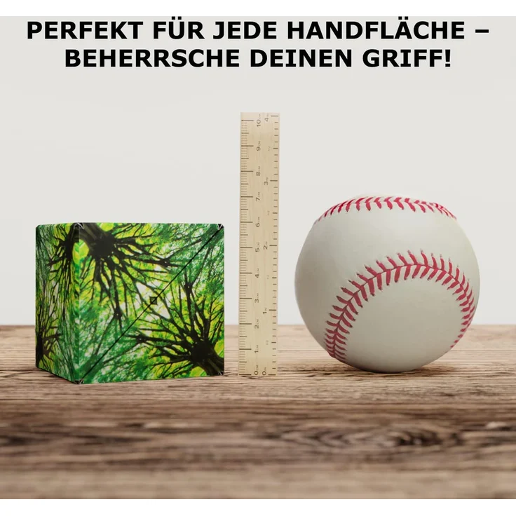 SHASHIBO Formwechsel Zauberwürfel - Preisgekrönt, Patentiert - Anti Stress Spielzeug - 36 Seltenerdmagnete - 3D Infinity Cube - Shashibo Magnetwürfel in Über 70 Formen Verwandelbar (Elements) – Bild 5