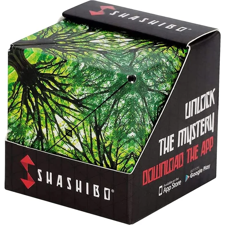 SHASHIBO Formwechsel Zauberwürfel - Preisgekrönt, Patentiert - Anti Stress Spielzeug - 36 Seltenerdmagnete - 3D Infinity Cube - Shashibo Magnetwürfel in Über 70 Formen Verwandelbar (Elements) – Bild 1