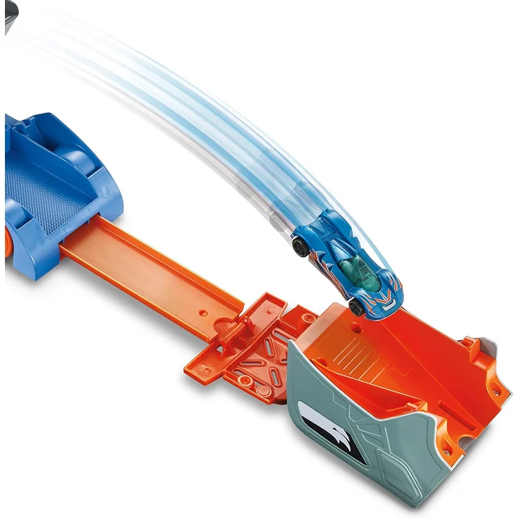 Hot Wheels GCK38 - Stunt N Go Transporter und Trackset, Spielzeug ab 4 Jahren – Bild 3