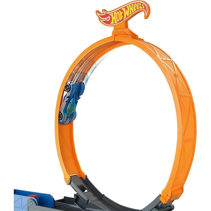 Hot Wheels GCK38 - Stunt N Go Transporter und Trackset, Spielzeug ab 4 Jahren – Bild 5