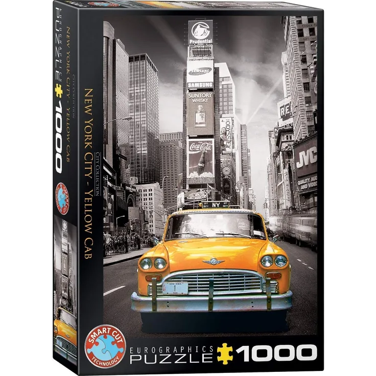EuroGraphics Puzzle New York City Yellow Cab