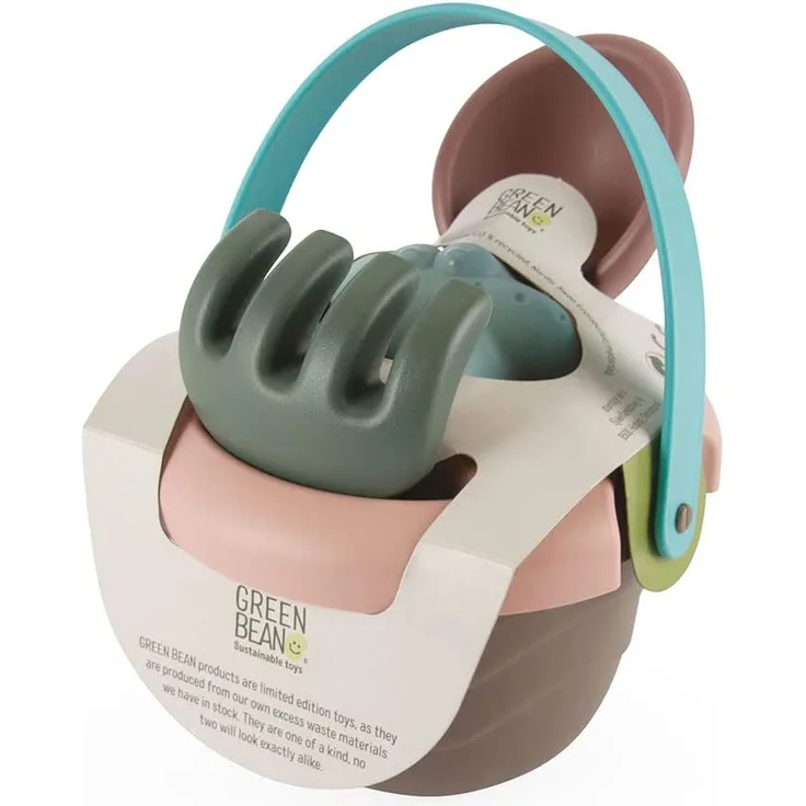 Dantoy Grean Bean Sandspielzeug-Set 4-teilig
