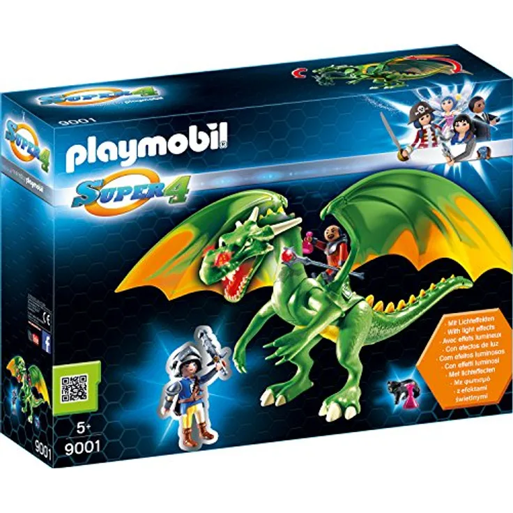 Playmobil 9001 - Ritterland-Drache mit Alex