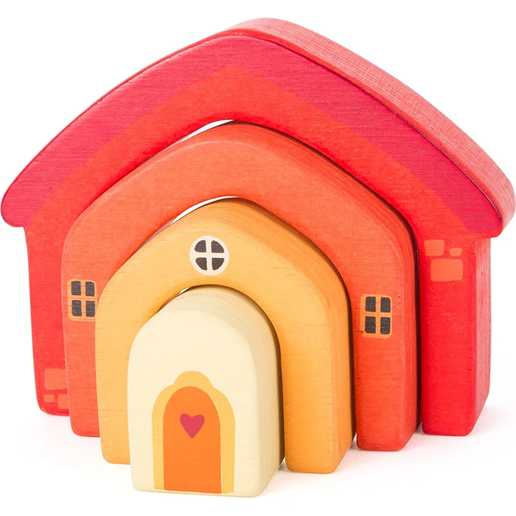 Holzbausteine Haus – Bild 2