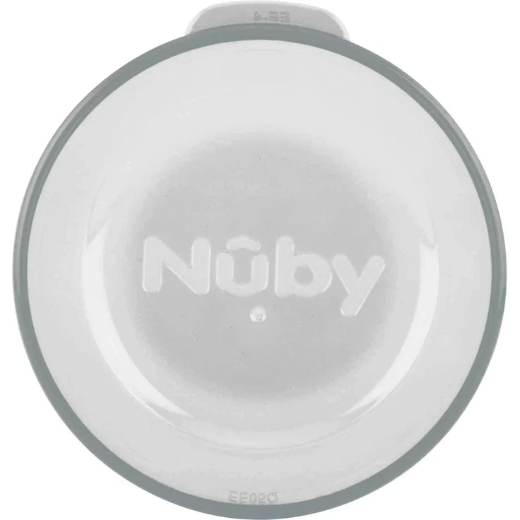 Nuby 360° Wonder Becher mit Griff 240 ml Grau Grau – Bild 4