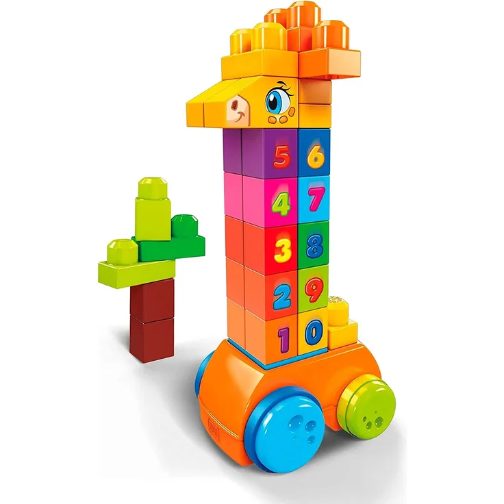 Mega Bloks GFG19 - Bloks 123 Counting Item (30 Teile ), Spielzeug ab 12 Monaten