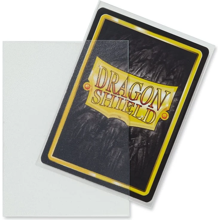 Dragon Shield Matte, Clear Kartenfolien Kartenhüllen Sleeves - für Sammelkarten wie Pokemon Magic - Standardgröße – Bild 3