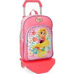 Disney Rapunzel Schulrucksack, 38 cm, 13. 22 liters, Mehrfarbig (Multicolor)