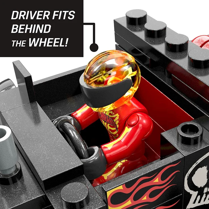 Mega Bloks Hot Wheels Monster Trucks Knochenschüttler Stunt – Bild 5