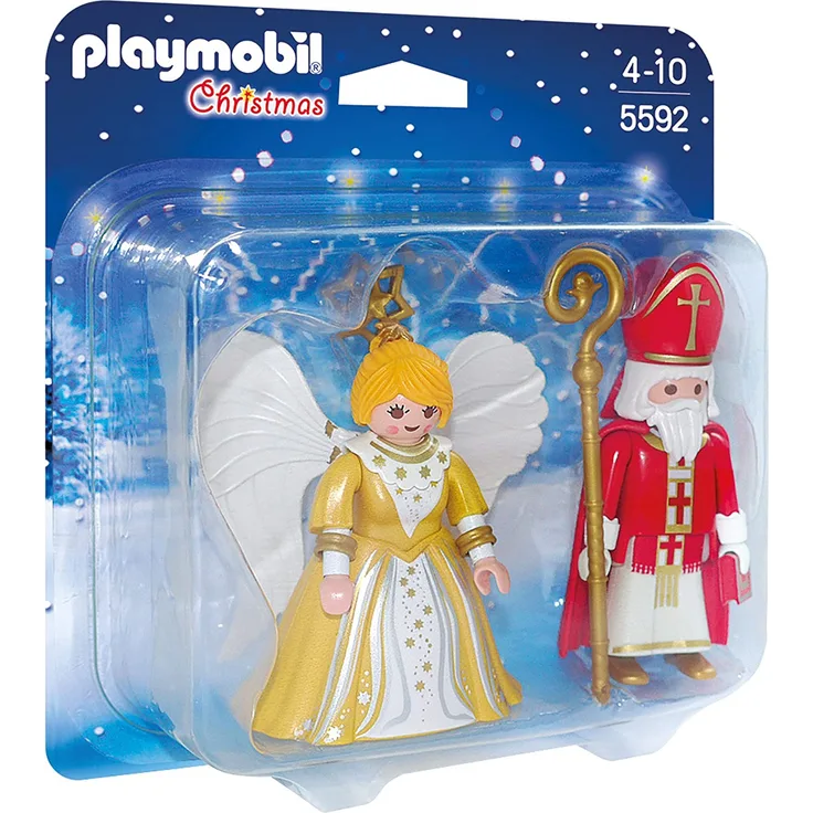 PLAYMOBIL - St. Nikolaus und Weihnachtsengel 5592