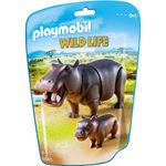 Playmobil 6945 - Nilpferd mit Baby