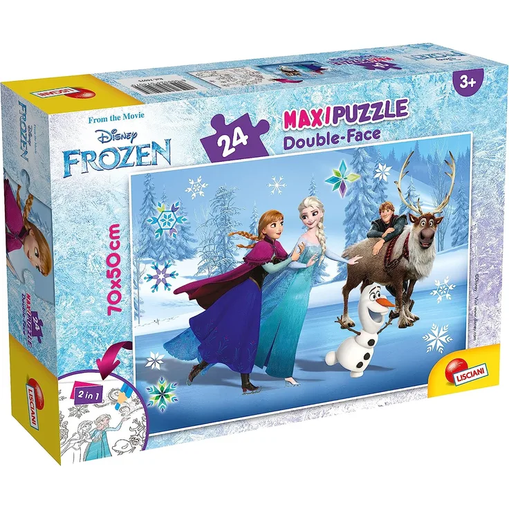Liscianigiochi 74075 Frozen - die Eiskönigin Puzzle, Mehrfarbig