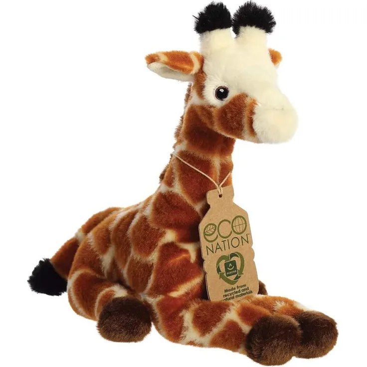 AURORA Kuscheltier Eco Nation Kuscheltiere "Giraffe" 20 cm