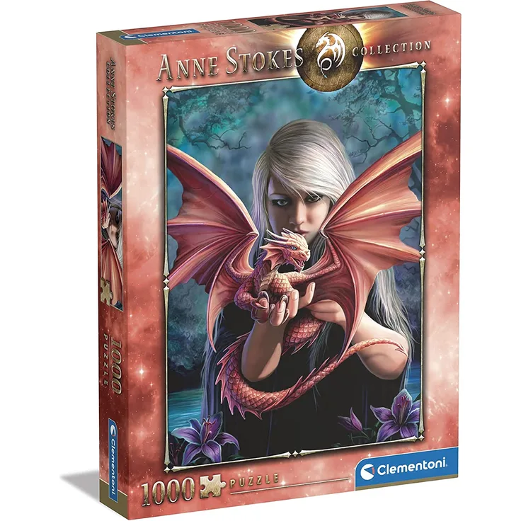 Anne Stokes, Dragonkin - 1000 db-os puzzle - Clementoni 39640