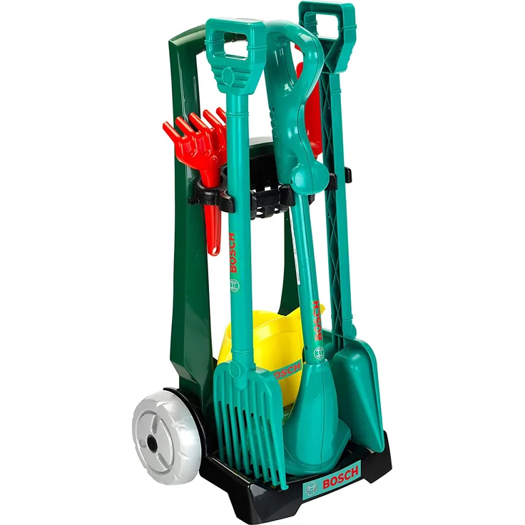 Theo Klein 2751 Chariot De Jardinage Bosch Avec Accessoires Klein Chario-Gartenhandschuhe