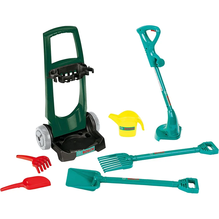 Theo Klein 2751 Chariot De Jardinage Bosch Avec Accessoires Klein Chario-Gartenhandschuhe – Bild 3