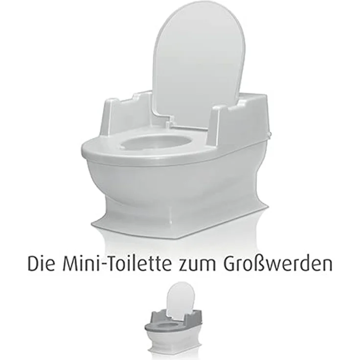 Reer SitzFritz Kinder-Toilette, Töpfchen und Toilettentrainer, weiß – Bild 3