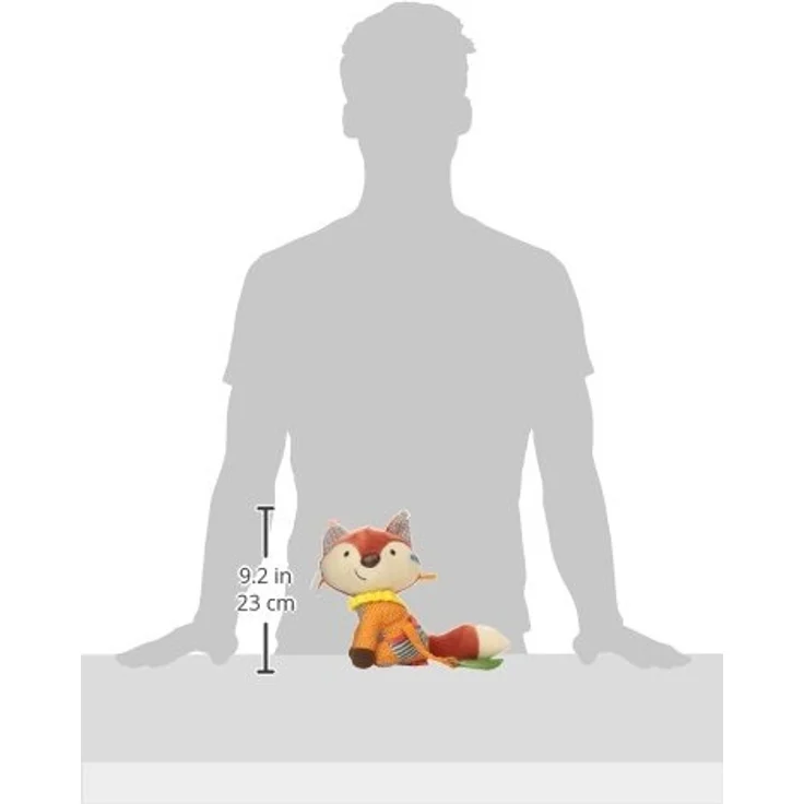 Skip Hop Bandana Buddies Aktivitätsspielzeug, Plüschtier für Babys und Kinder, mehrfarbig, Fuchs - Preisvergleich – Bild 5